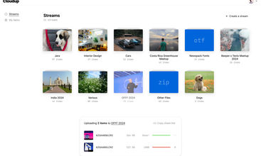 Cloudup screenshot