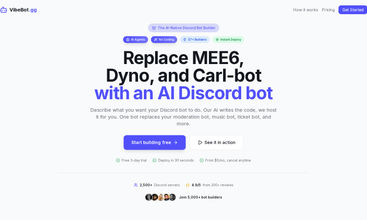 VibeBot.gg screenshot