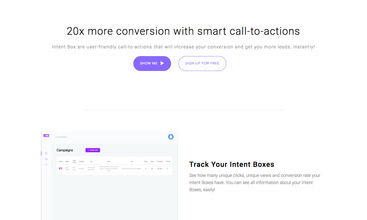 Intent Box screenshot