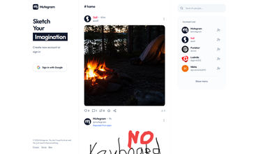 Mutegram screenshot