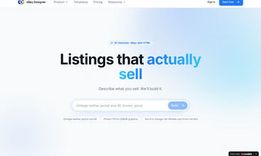 Ebay Designer screenshot