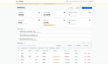 Costloop screenshot