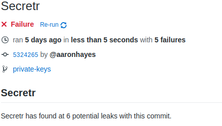 Secretr screenshot