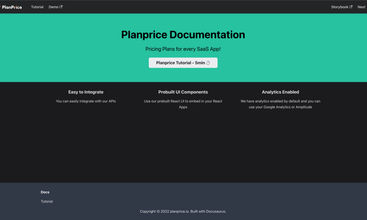 Planprice screenshot
