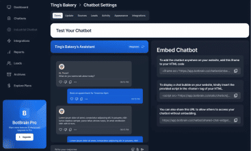 BotBrain screenshot