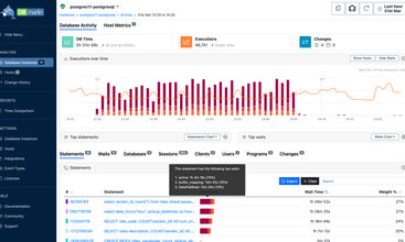DBmarlin screenshot