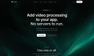 Rendobar screenshot
