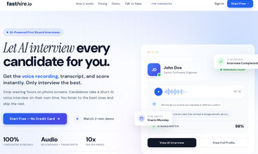 fasthire.io screenshot