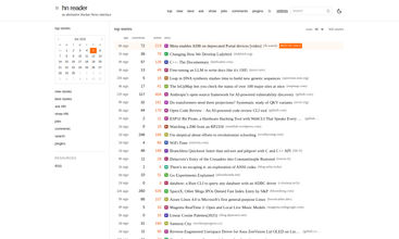 HN Reader screenshot