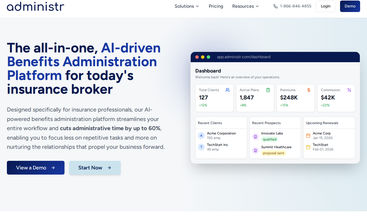 Administr screenshot