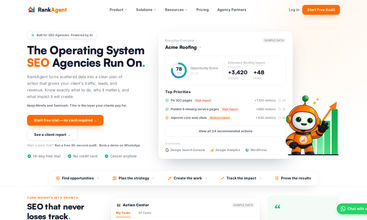 RankAgent screenshot