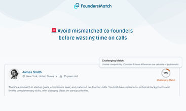 Founders Match screenshot