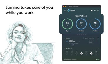 Lumina AI Wellness screenshot