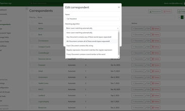 Paperless-home screenshot