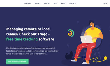 Traqq screenshot
