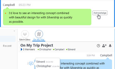 Output Messenger screenshot