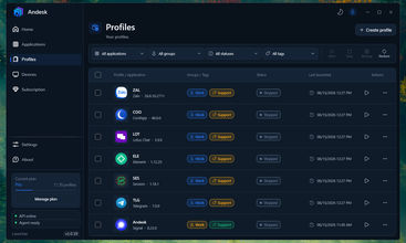 Andesk screenshot