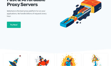 Webshare screenshot