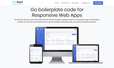 SaaS Startup Kit screenshot