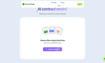 ContractCrab screenshot