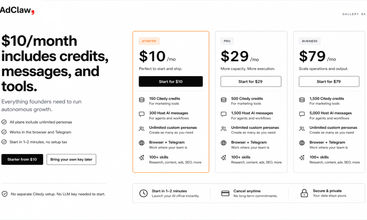 AdClaw screenshot