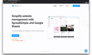 SpreadSimple screenshot