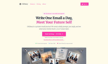 OhDiary screenshot