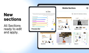 Nimble Sections screenshot