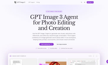 GPT Image 3 agent screenshot