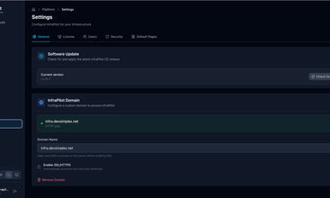 InfraPilot screenshot