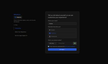 Kuberns screenshot