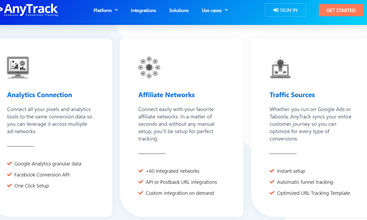 AnyTrack screenshot