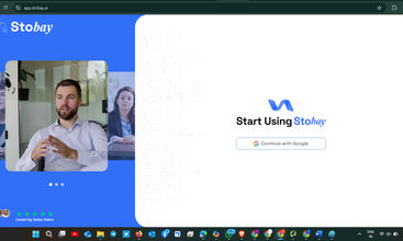 Stobay AI screenshot