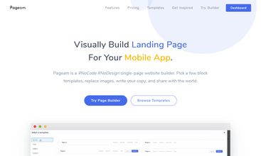 Pageam screenshot