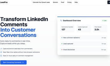 LeadFox screenshot