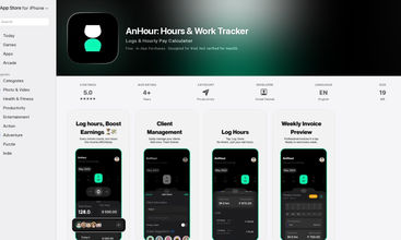 anHour screenshot