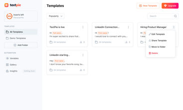 TextPie screenshot