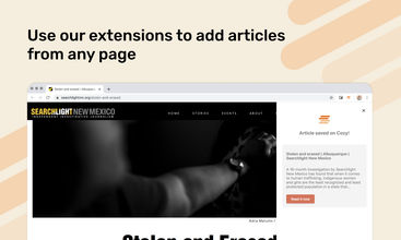 Cozy Reader screenshot