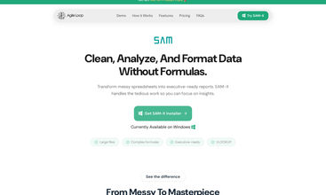 SAM-X screenshot