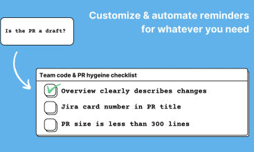 Pull Checklist screenshot