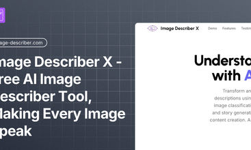 ImageDescriberX screenshot