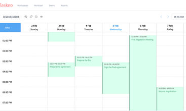 Taskeo screenshot