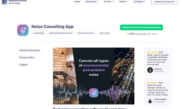 Noise Cancelling App screenshot