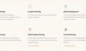 PocketBase Cloud screenshot