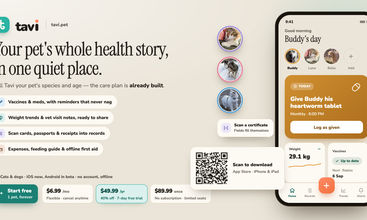 Tavi : Pet Health tracker screenshot
