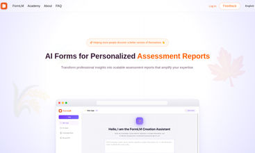 FormLM screenshot