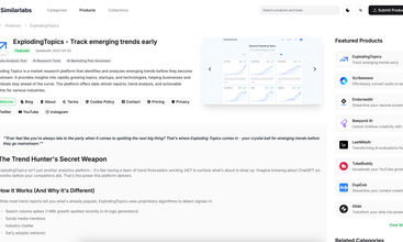 Similarlabs screenshot