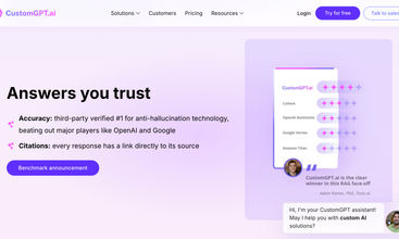 CustomGPT screenshot