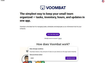 Voombat screenshot