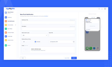 AppMySite screenshot
